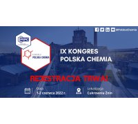 Rejestracja na IX Kongres Polska Chemia już trwa!