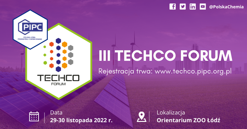 III TECHCO Forum już 29-30 listopada 2022 r. Zarejestruj się!